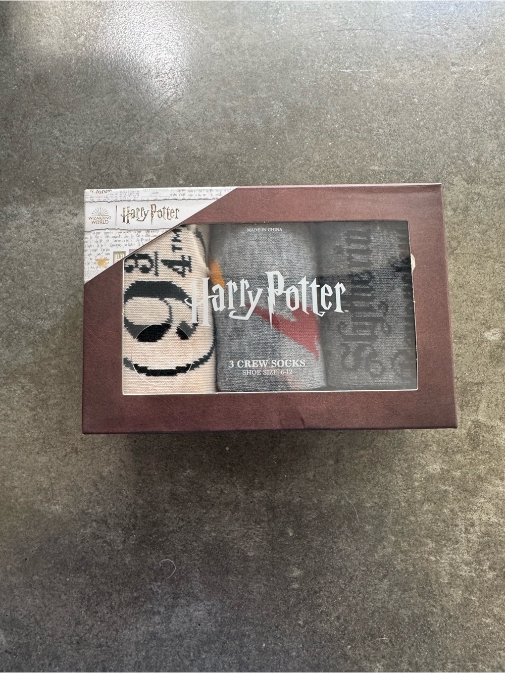 Harry Potter 3-Pack Crew Socks